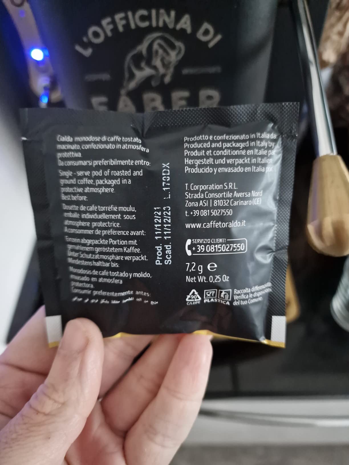 Non sembra decaffeinato