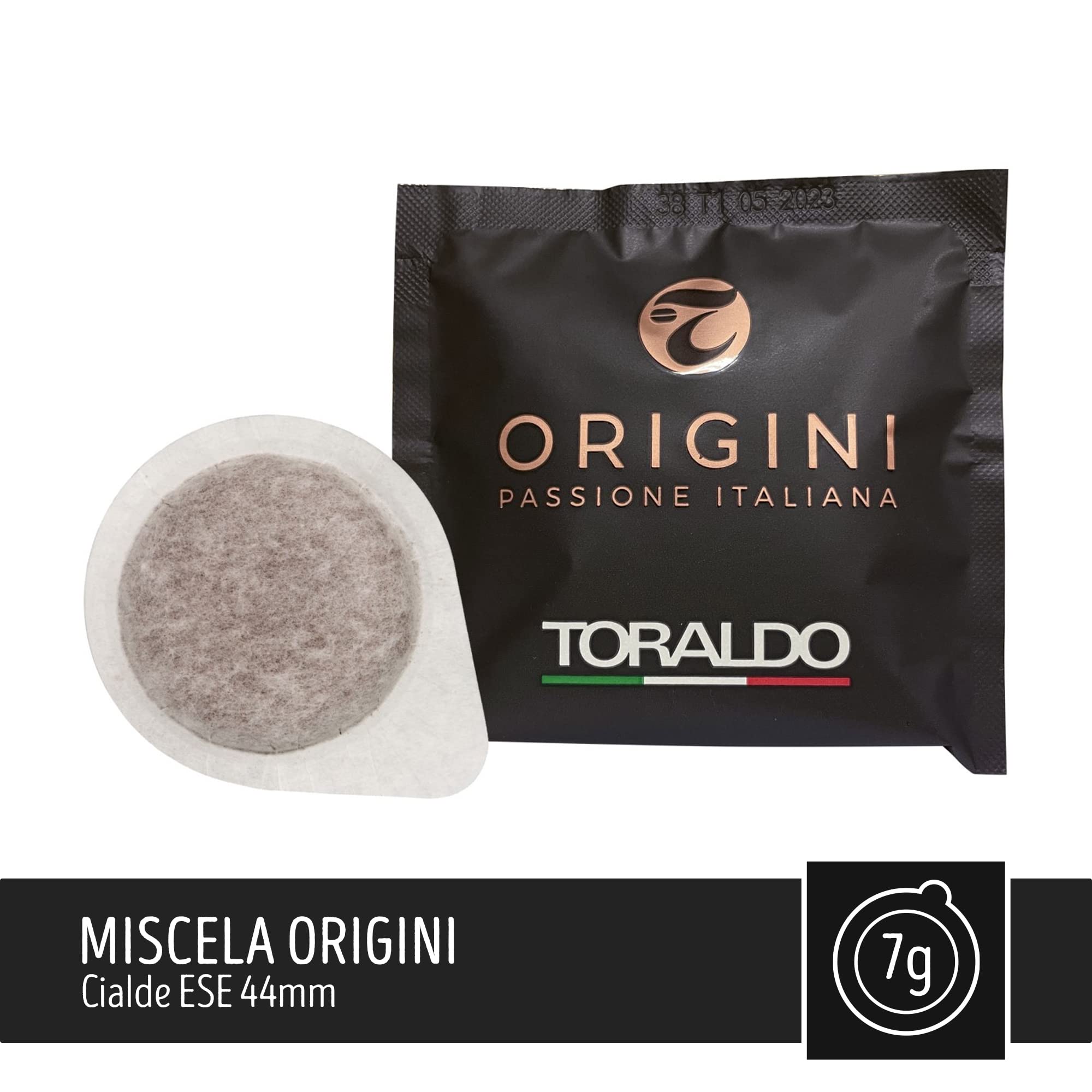caff-toraldo-miscela-origini-cialde-ese-44-mm-da-150 image 2