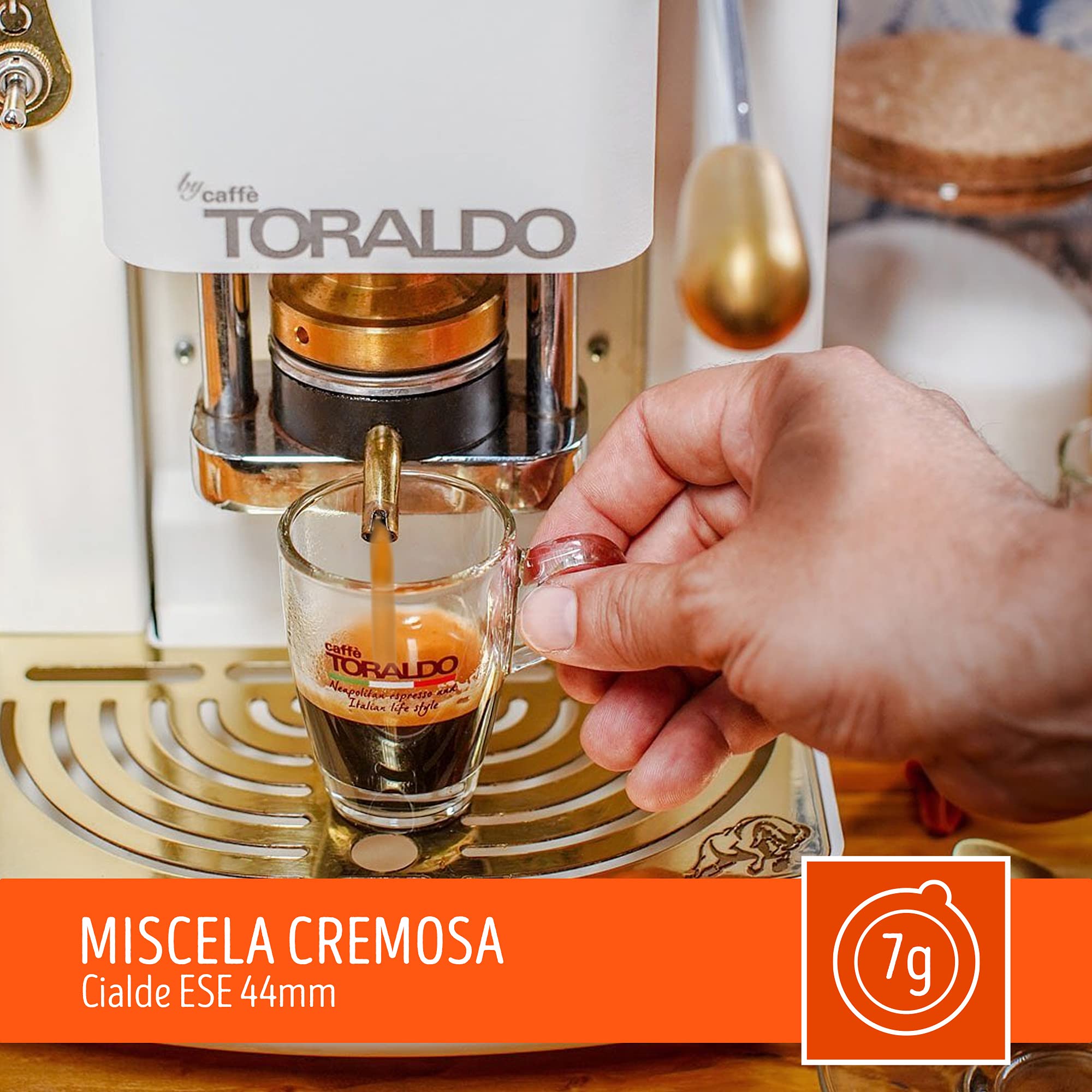 caff-toraldo-miscela-cremosa-cialde-ese-44-mm-150-pezzi image 3