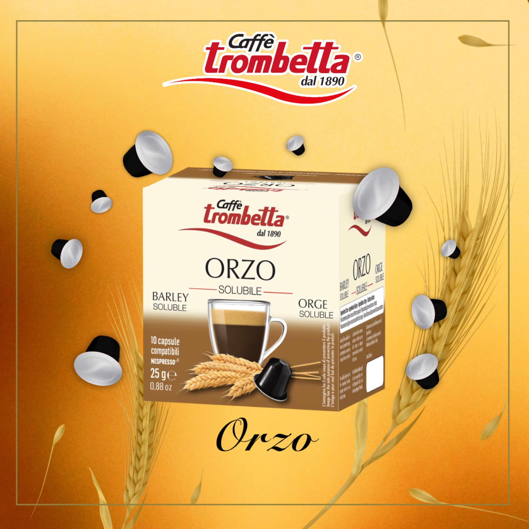 caff-trombetta-l-espresso-orzo-40-capsule-compatibili-nespresso image 3