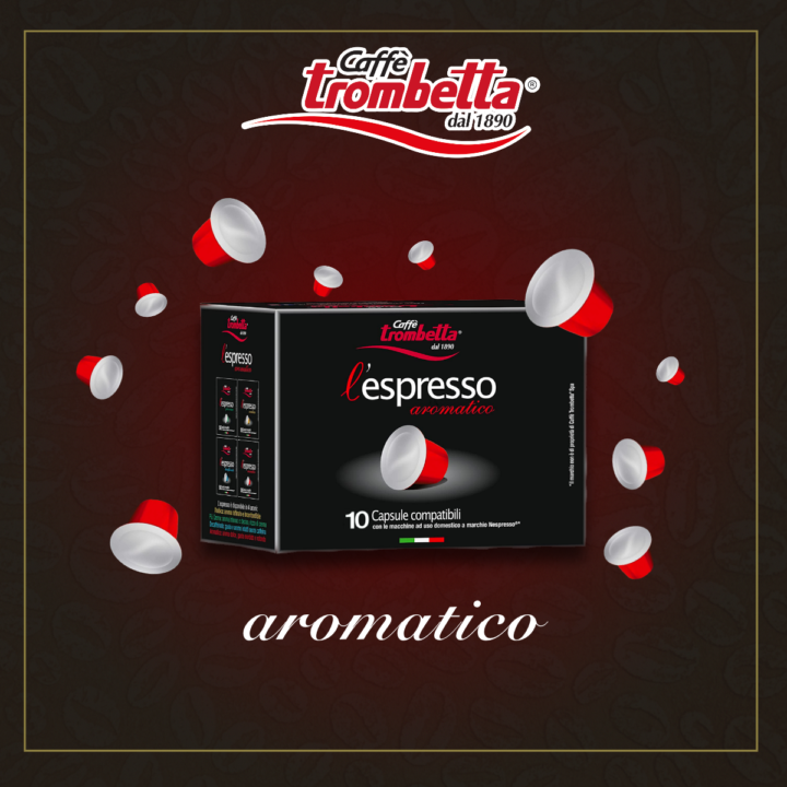 caff-trombetta-l-espresso-aromatico-80-capsule-compatibili-nespresso image 2