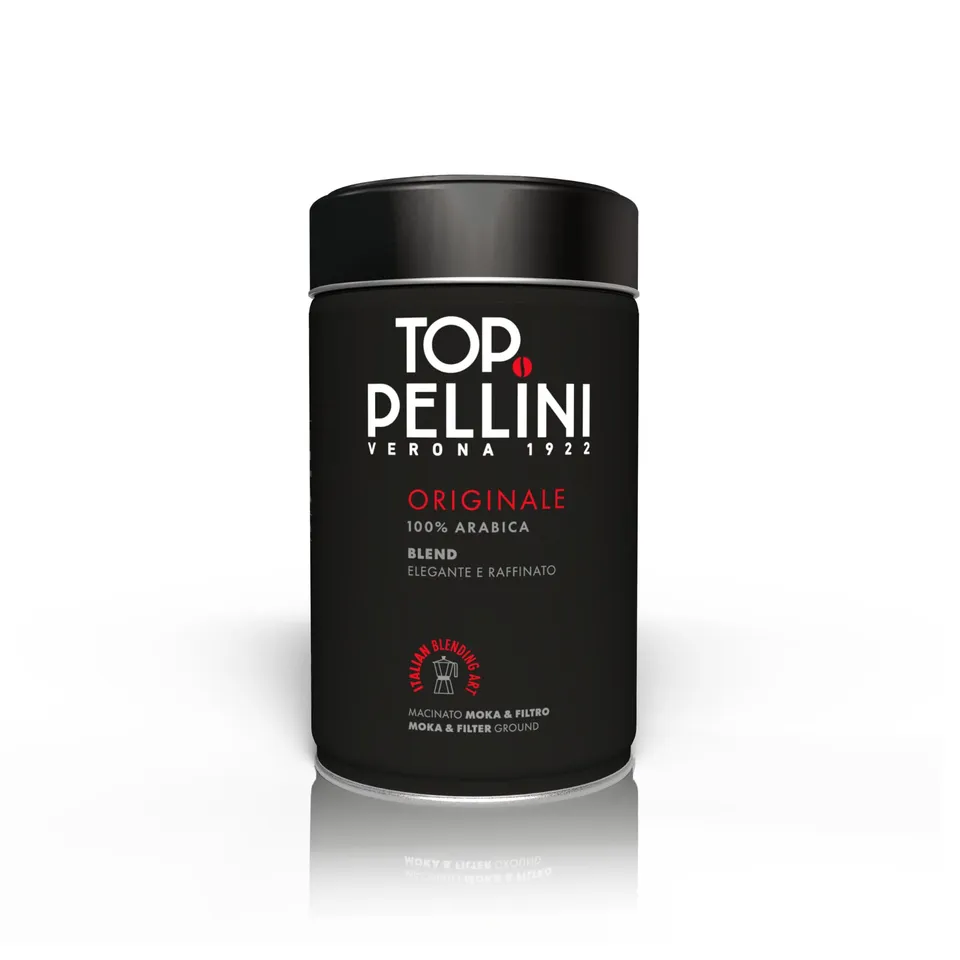 pellini-top-originale-100-arabica-caff-macinato-per-moka-250-g image 1