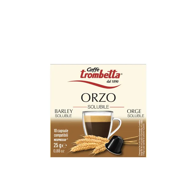 caff-trombetta-l-espresso-orzo-40-capsule-compatibili-nespresso image 1