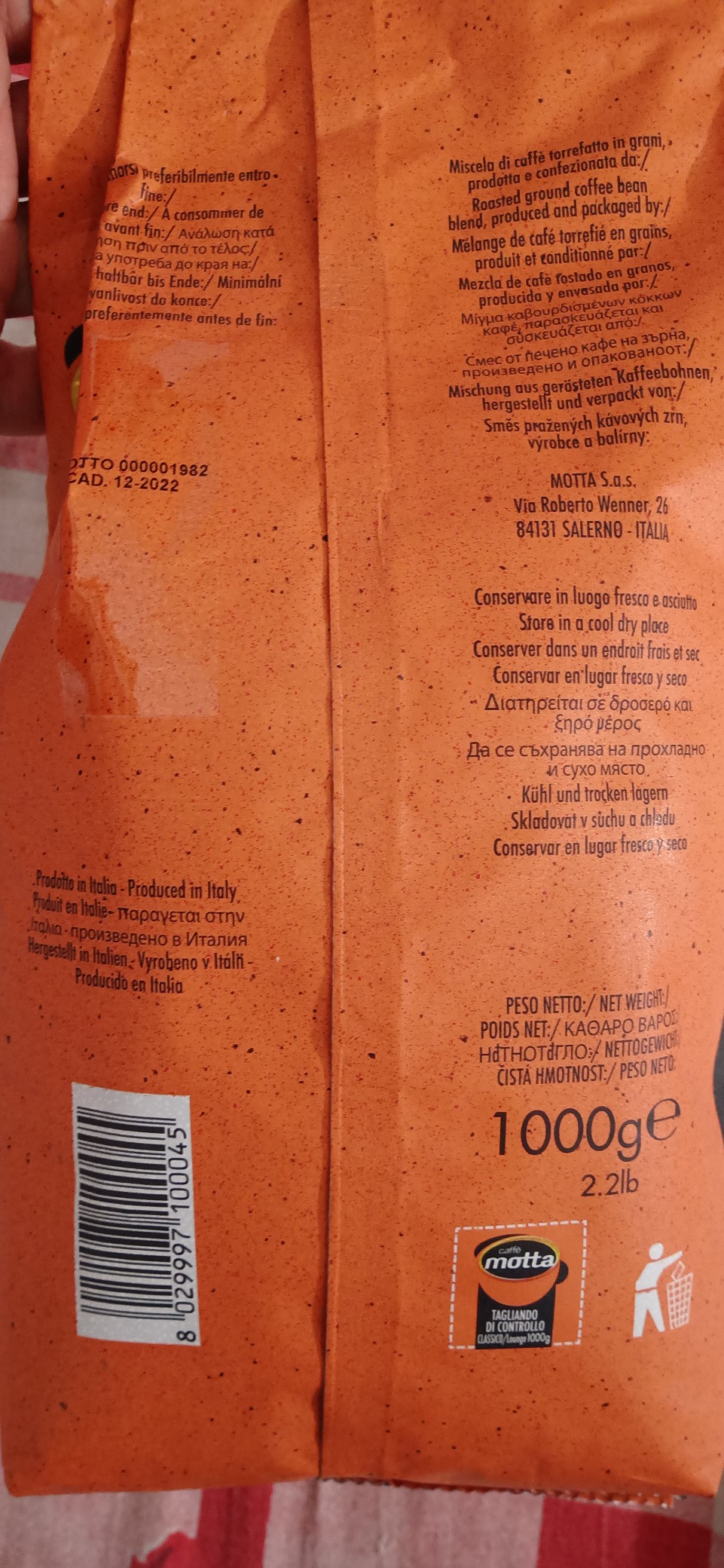 Buon caffè in grani