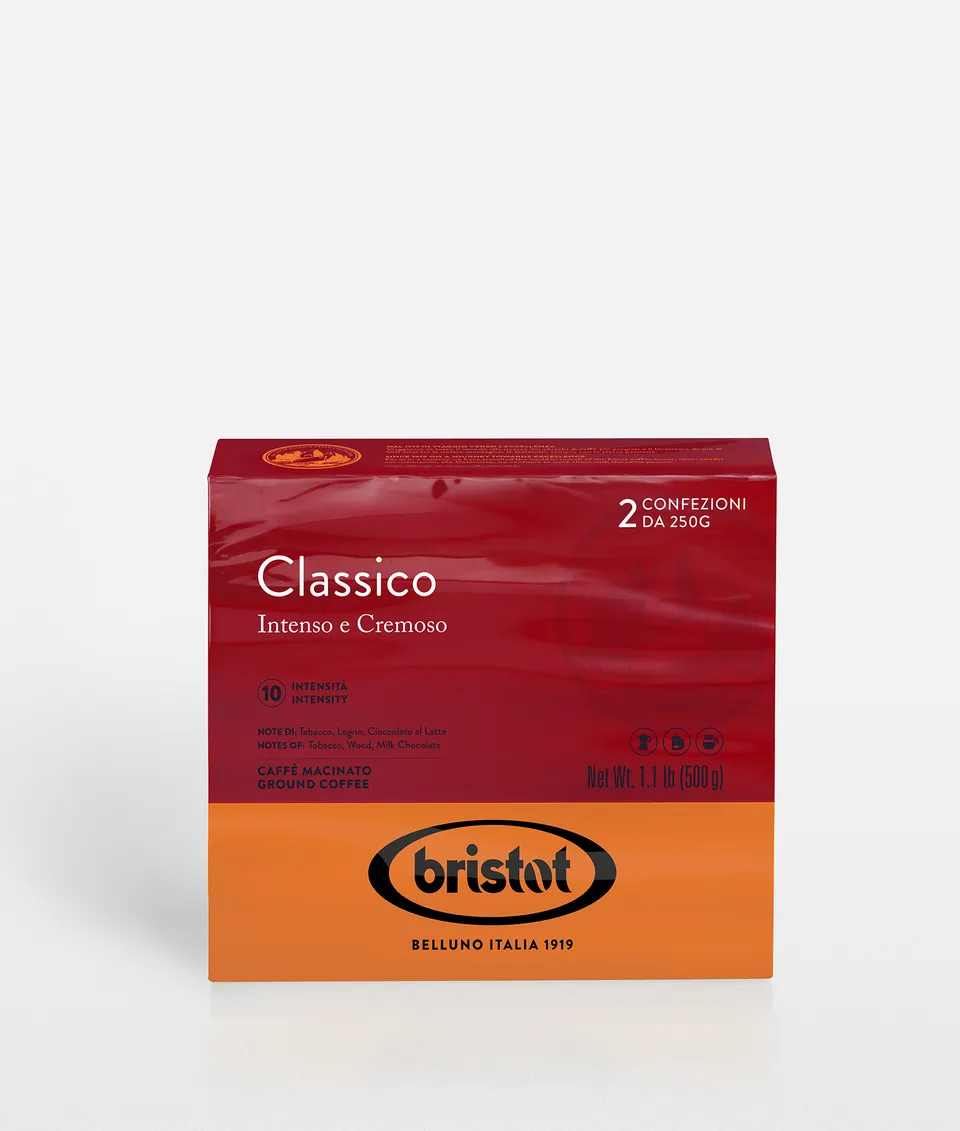 caff-bristot-classico-bipack-caff-monoporzionato-doppia-confezione image 1