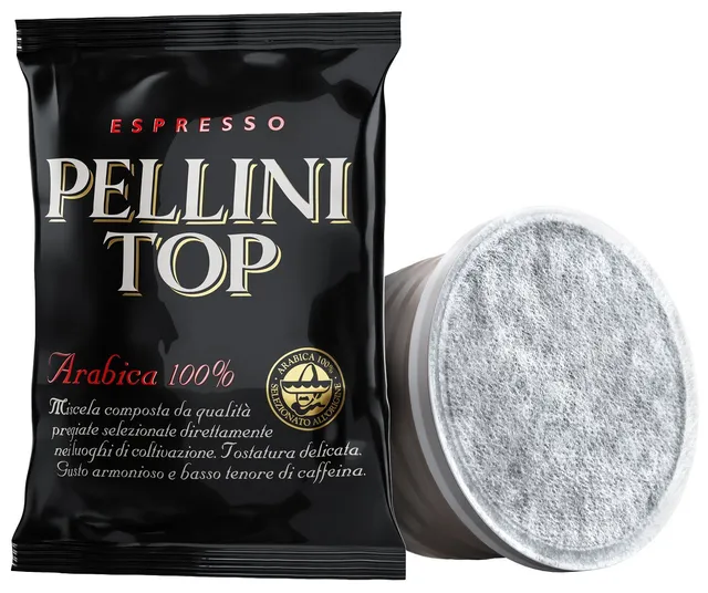 pellini-top-100-arabica-100-capsule-compatibili-lavazza-espresso-point image 1