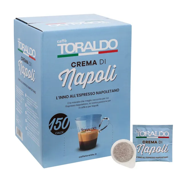 caff-toraldo-crema-di-napoli-cialde-ese-44-mm-150-unit image 1