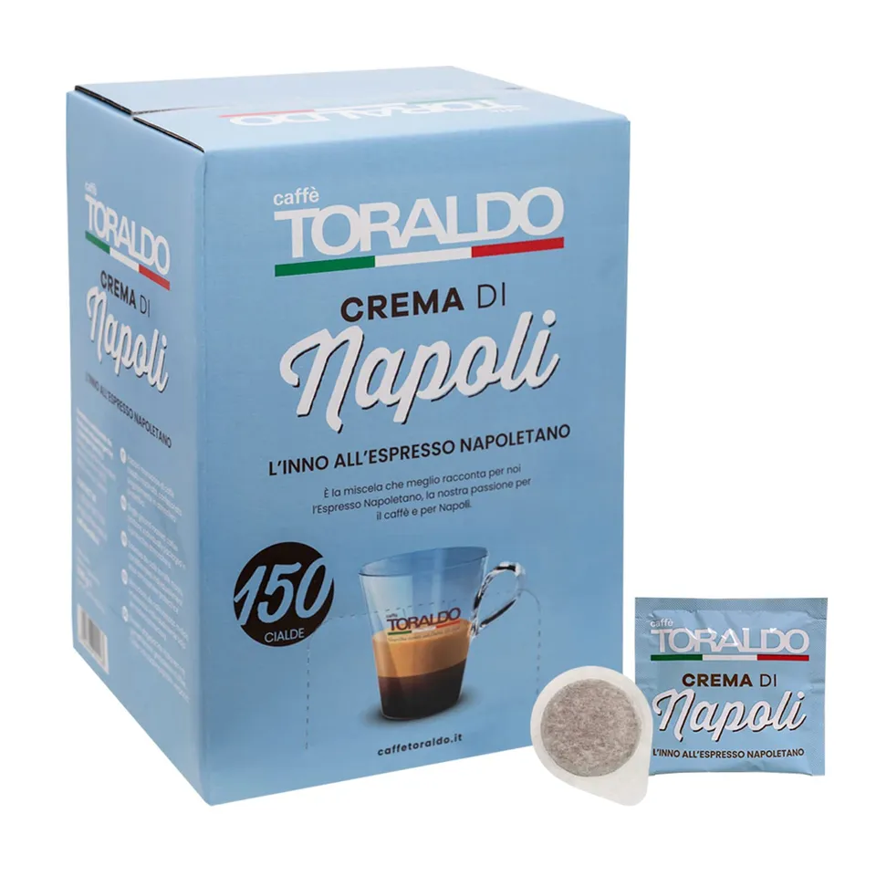 caff-toraldo-crema-di-napoli-cialde-ese-44-mm-150-unit image 1