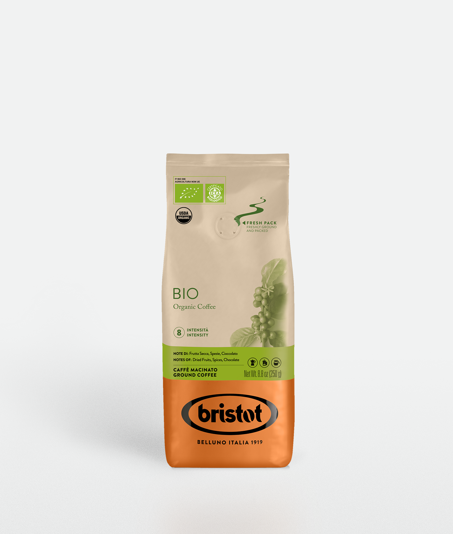 caff-bristot-bio-organic-cialde-ese-44-mm image 1