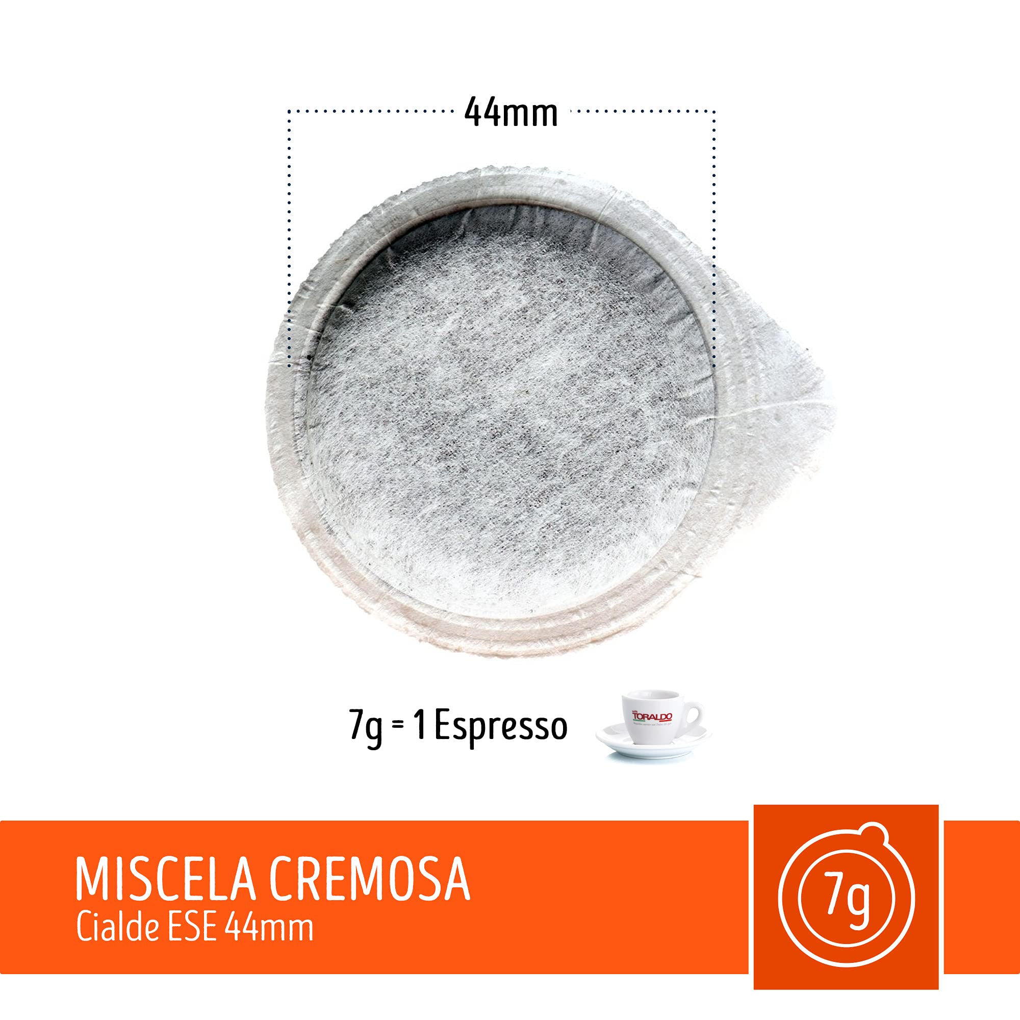 caff-toraldo-miscela-cremosa-cialde-ese-44-mm-150-pezzi image 4
