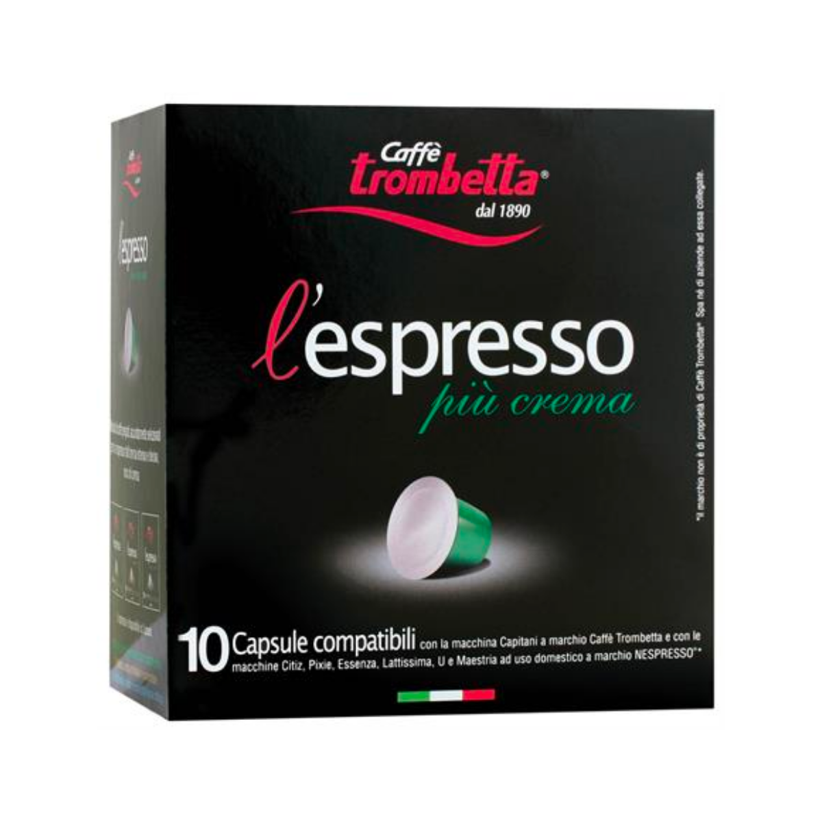 caff-trombetta-l-espresso-pi-crema-capsule-compatibili-nespresso-8-confezioni-da image 2