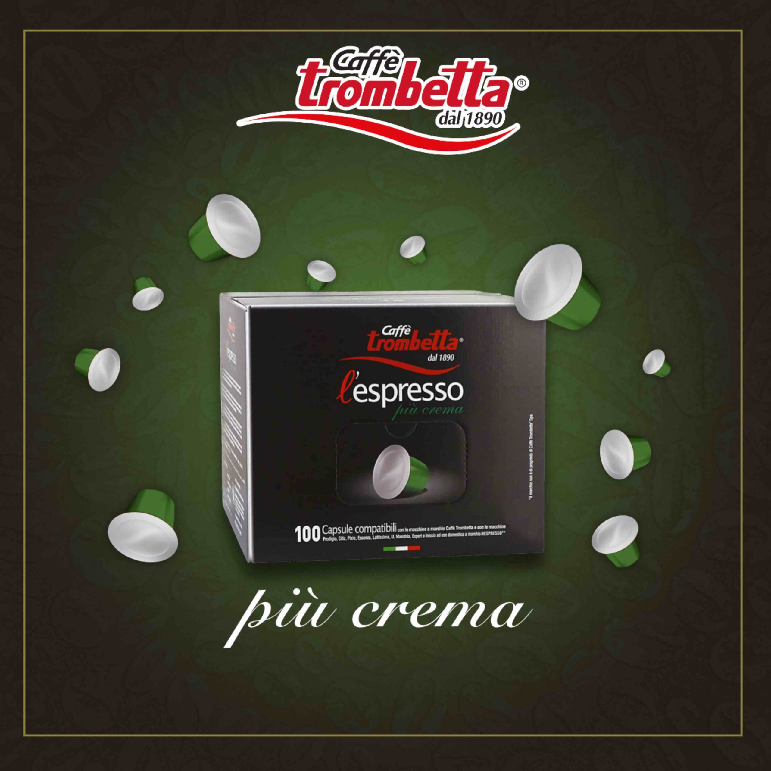 caff-trombetta-l-espresso-pi-crema-capsule-compatibili-nespresso-confezione-da-1 image 3
