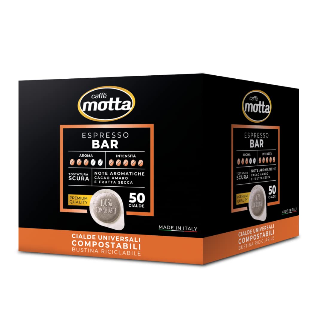 caff-motta-espresso-bar-50-cialde-ese-44-mm-compostabili image 1