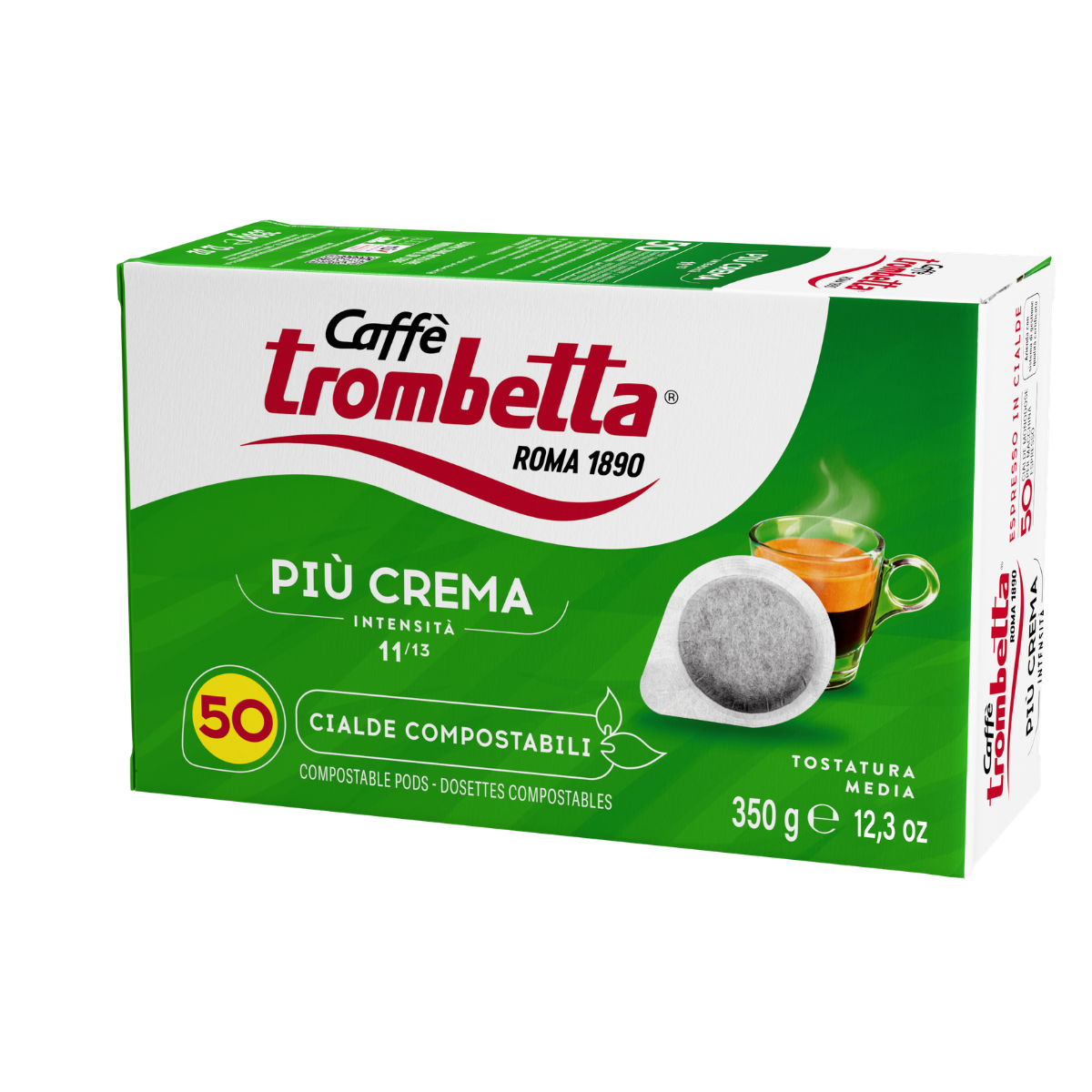 caff-trombetta-pi-crema-in-cialde-ese-6-confezioni-da-50-cialde-300-cialde image 3
