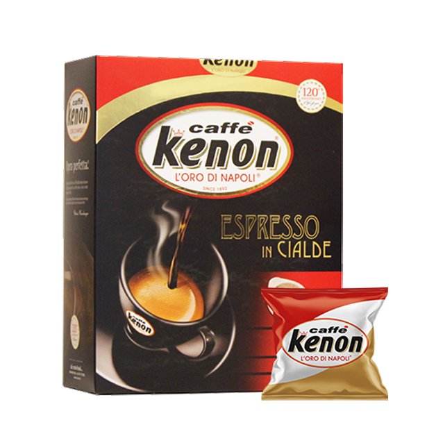 caff-kenon-espresso-in-cialde-ese-kit-da-200-pz-con-bicchieri-e-zucchero image 1