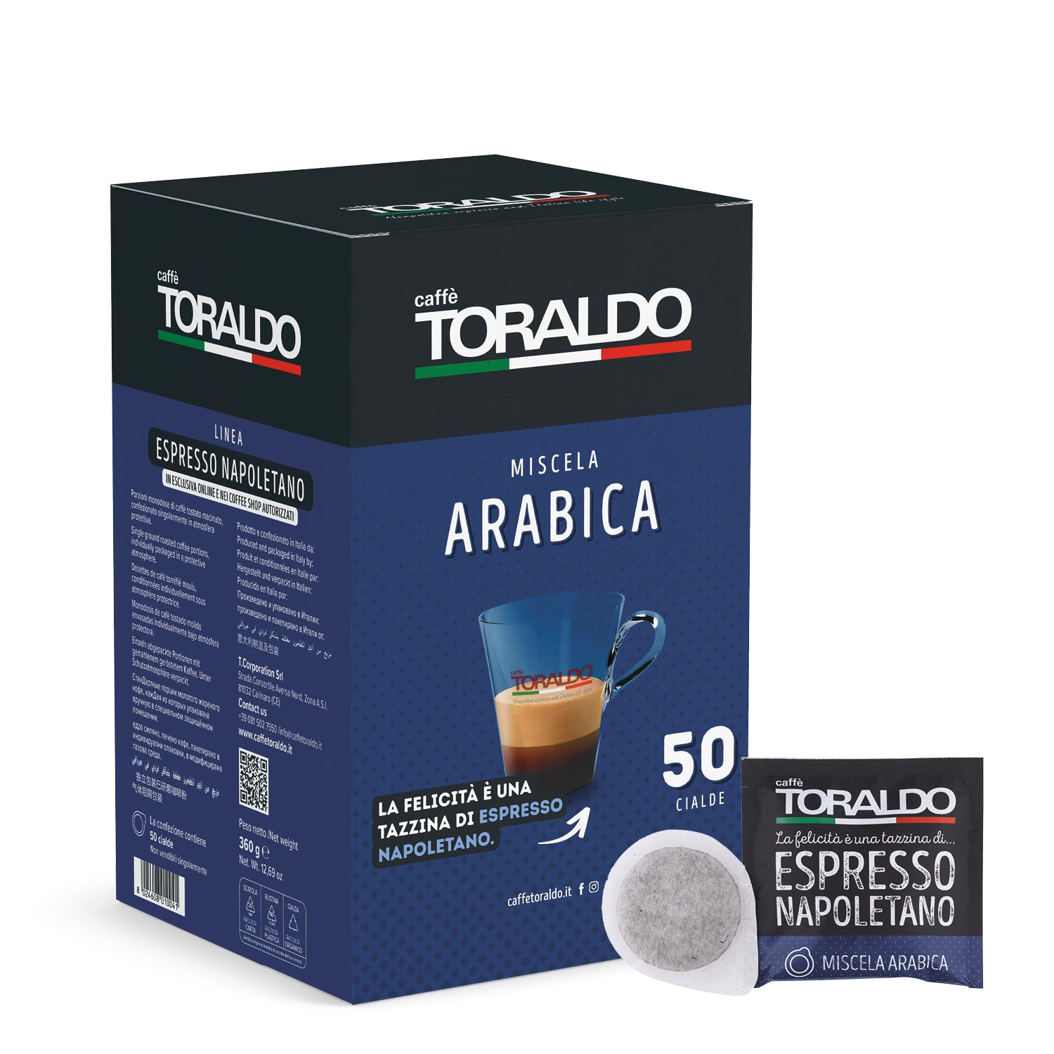 caff-toraldo-miscela-arabica-cialde-ese-44-mm-50-cialde image 1