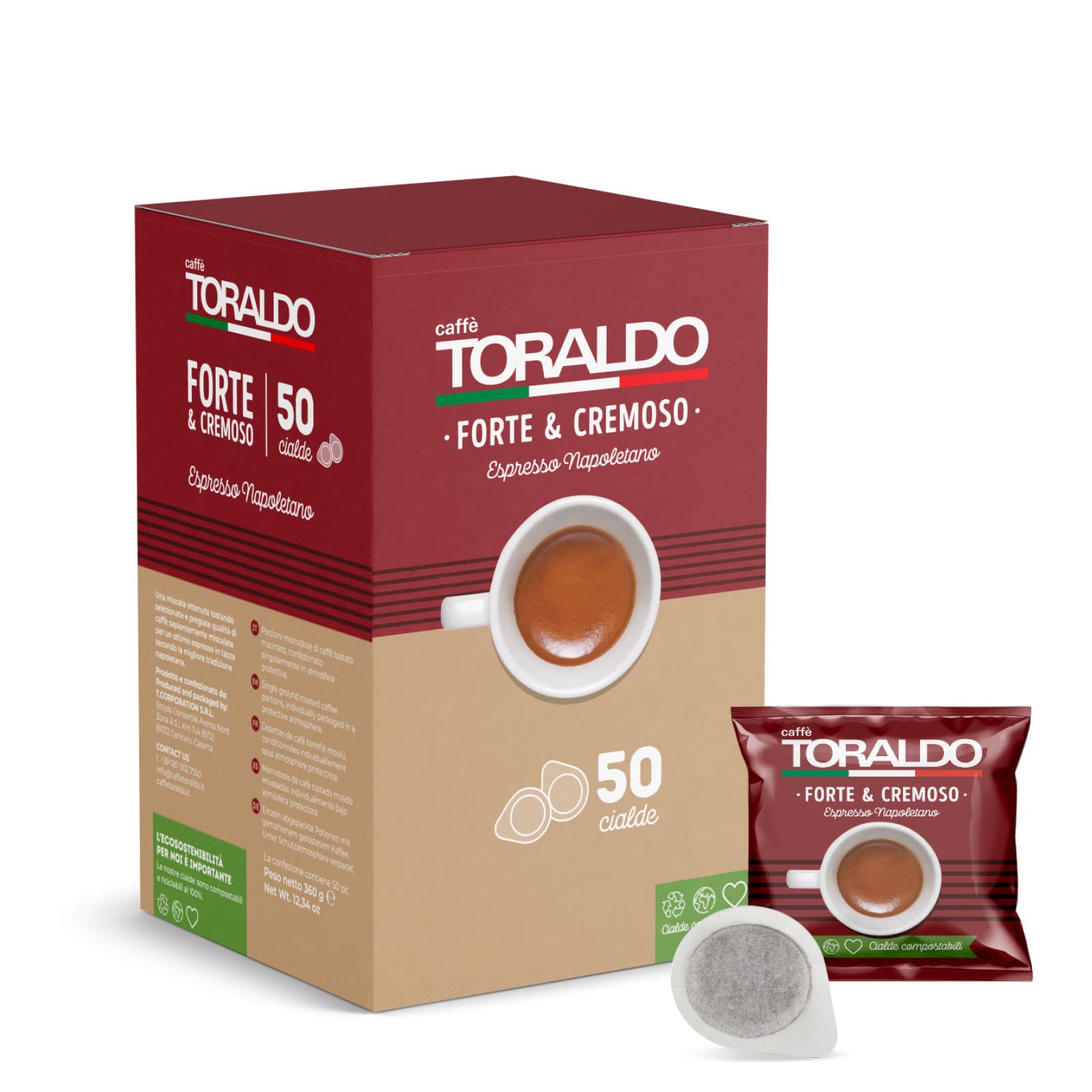 caff-toraldo-forte-e-cremoso-cialde-ese-44-mm-150-unit image 2