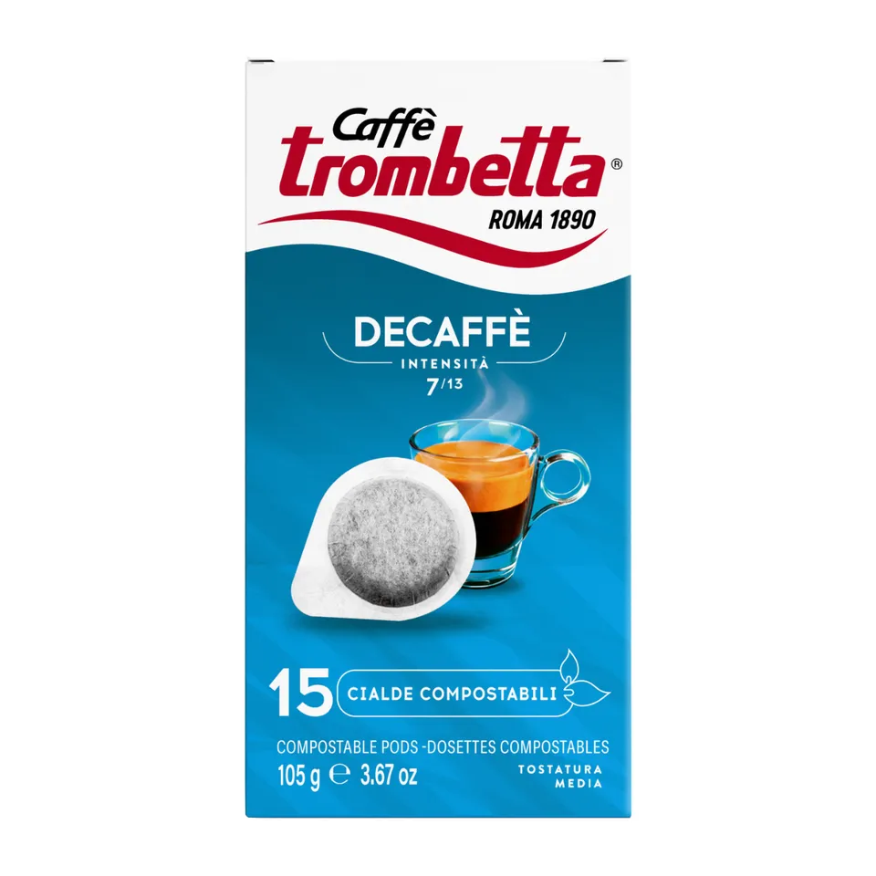 caff-trombetta-decaffeinato-in-cialde-ese-compostabili-12-confezioni-da-15-ciald image 1
