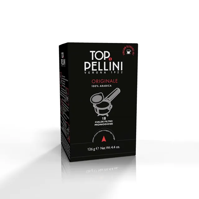pellini-top-originale-100-arabica-108-cialde-compostabili-ese image 1