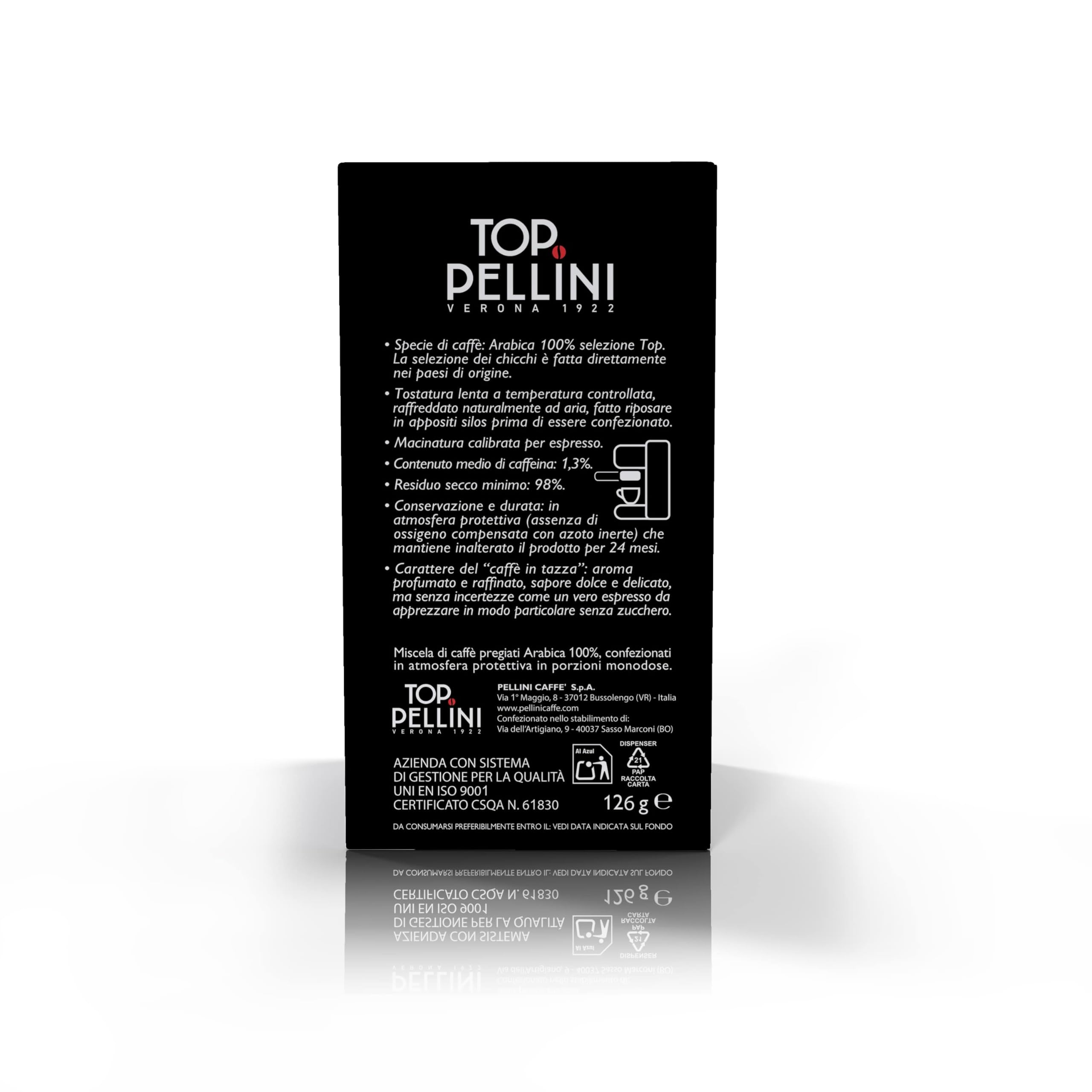 pellini-top-originale-100-arabica-108-cialde-compostabili-ese image 8