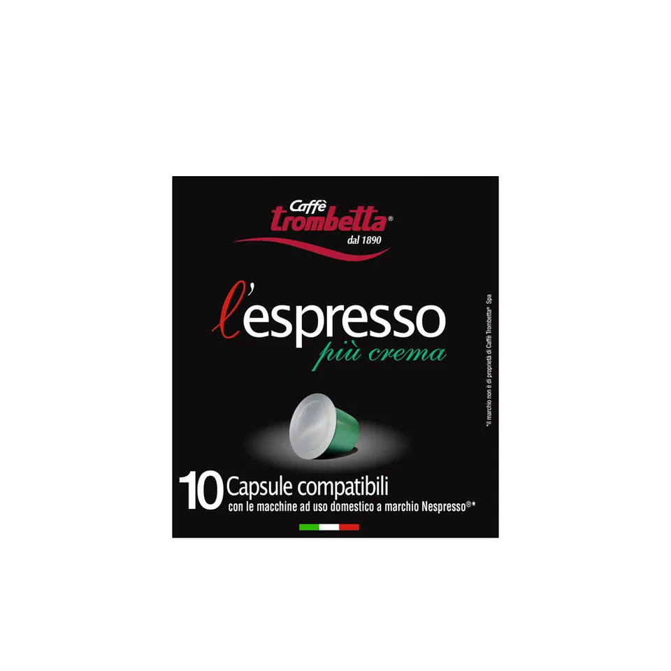 caff-trombetta-l-espresso-pi-crema-capsule-compatibili-nespresso-8-confezioni-da image 1