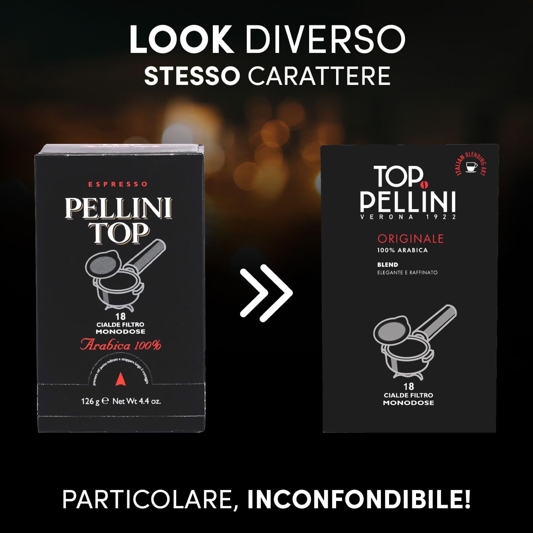 pellini-top-originale-100-arabica-108-cialde-compostabili-ese image 3